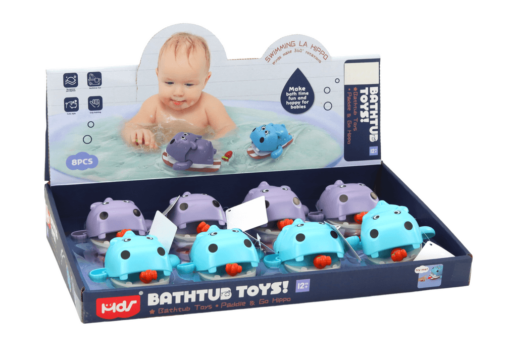 LEAN TOYS Igrača za kopanje, plavajoči hipo na deski 3