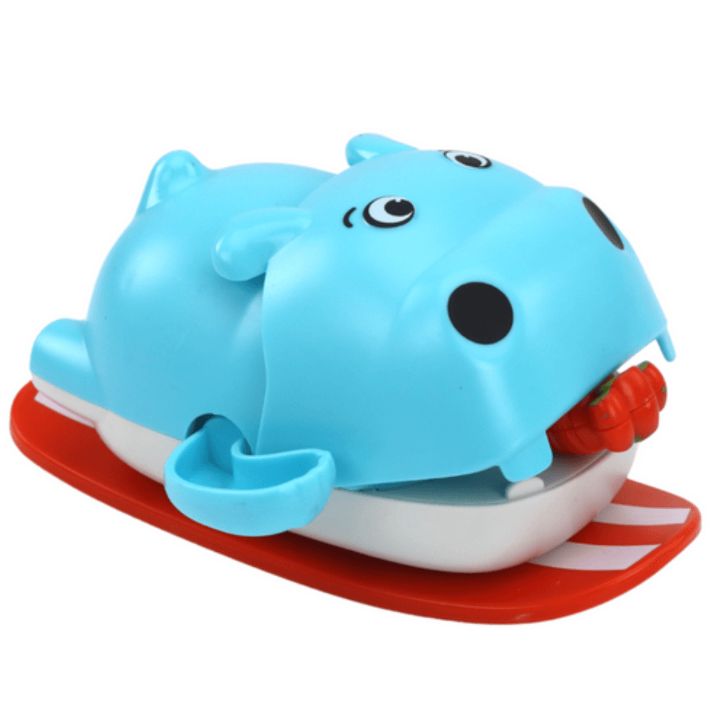 LEAN TOYS Igrača za kopanje, plavajoči hipo na deski 4