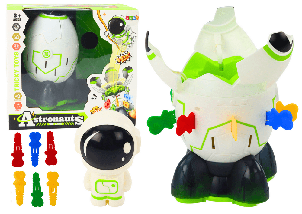 LEAN TOYS Igra Vyskakující Kosmonauta - Družinska zabava