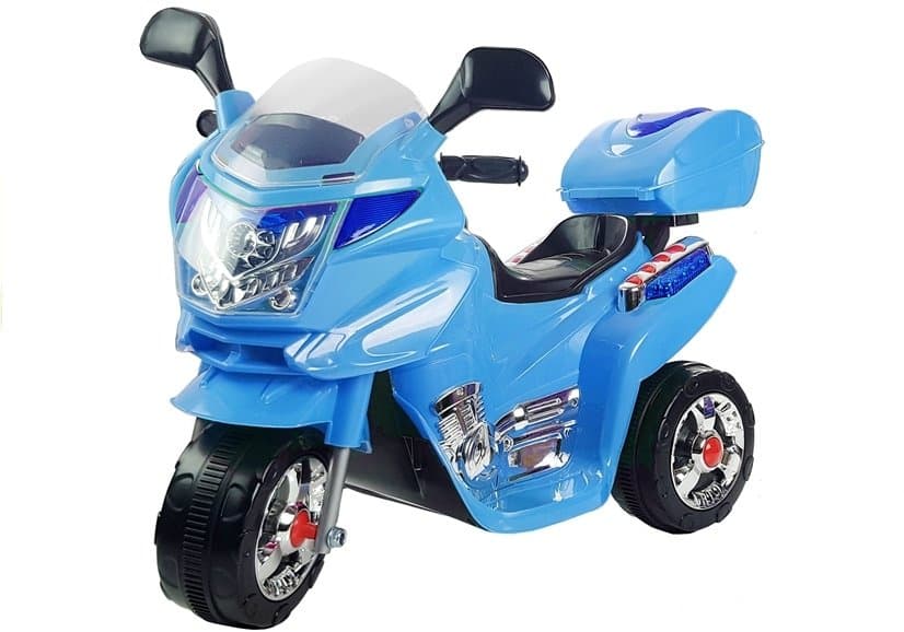 Motor na akumulator LEAN CARS HC8051, Modri z LED lučmi in zvoki