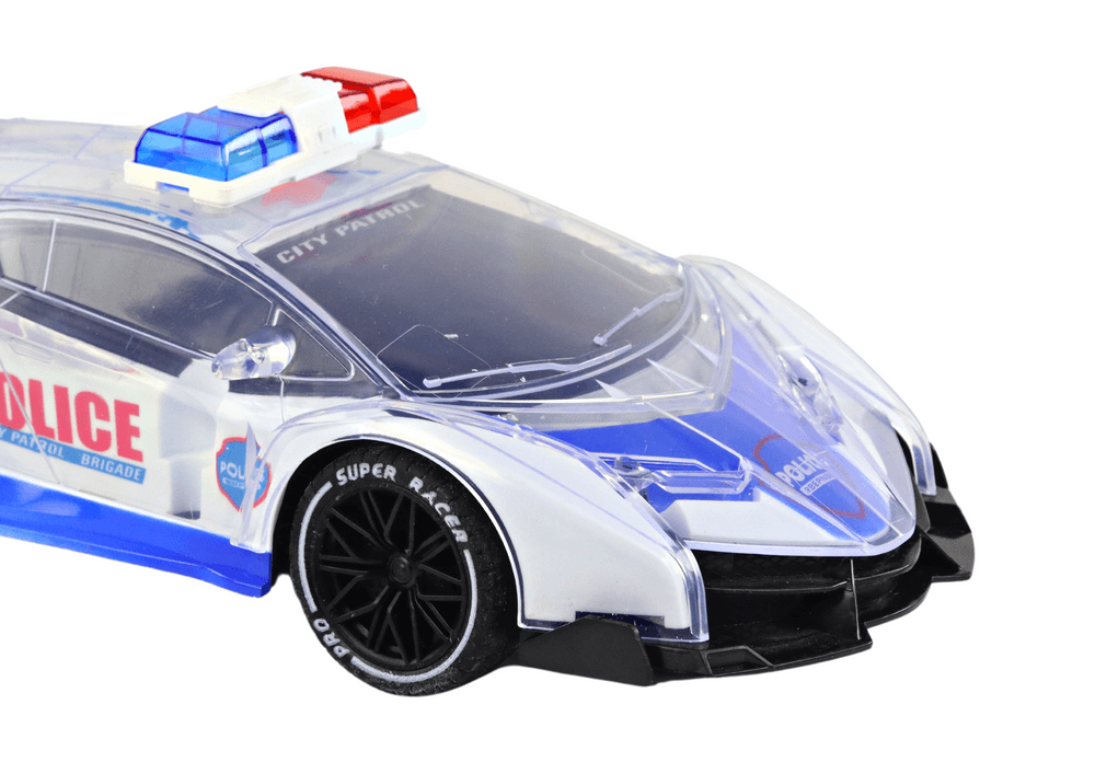 Policijski športni avto RC, 1:16, luči 3