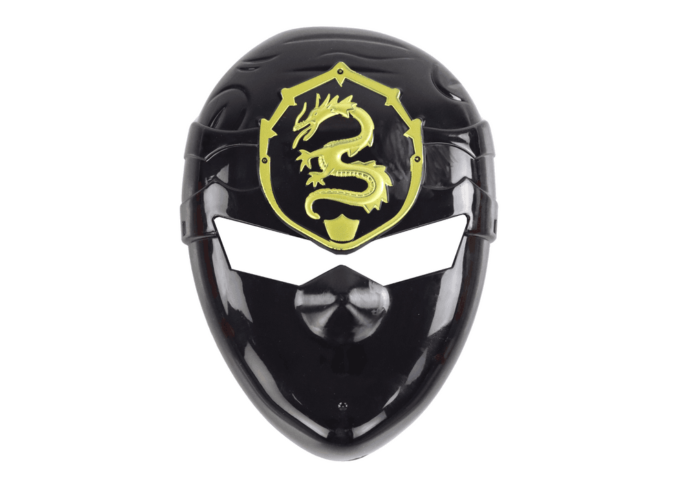 Ninja bojevniški set: maska, meči in bodala z rdečimi okraski 3