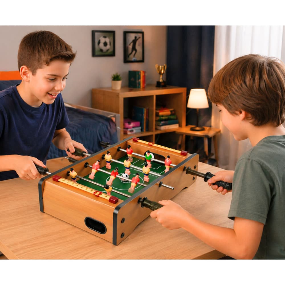Mini namizni nogomet leseni LEAN TOYS 4