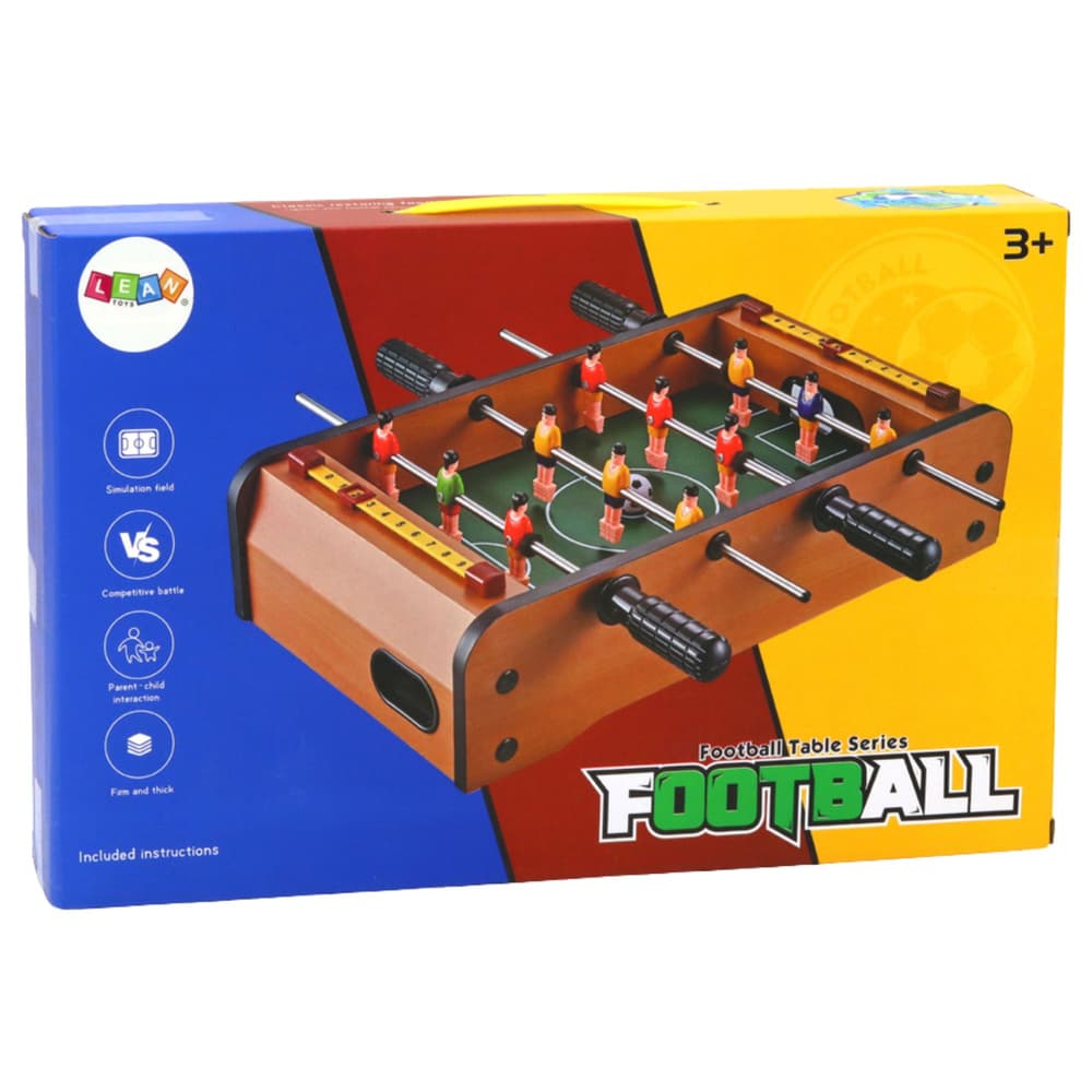 Mini namizni nogomet leseni LEAN TOYS 6