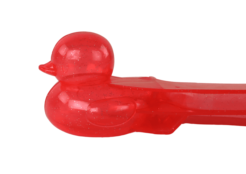 Naprava za izdelavo snežnih kepic v obliki račk (rdeča) LEAN TOYS 4