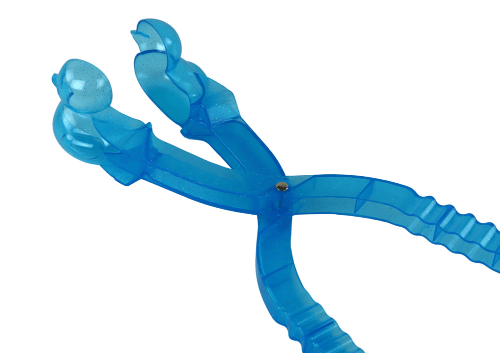 Naprava za izdelavo snežnih kepic v obliki račk (modra) LEAN TOYS 4