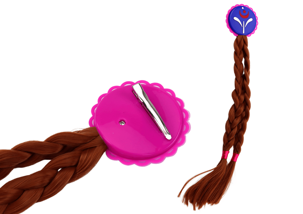 LEAN TOYS Komplet Princezini Dodatki - Krona, Palica, Rokavice, Čopi 4