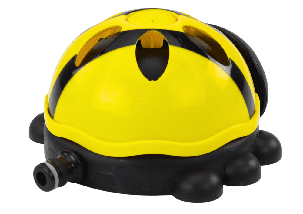 LEAN TOYS Vrtni Razpršilnik Buba - Rumena Vodna Fontana 3