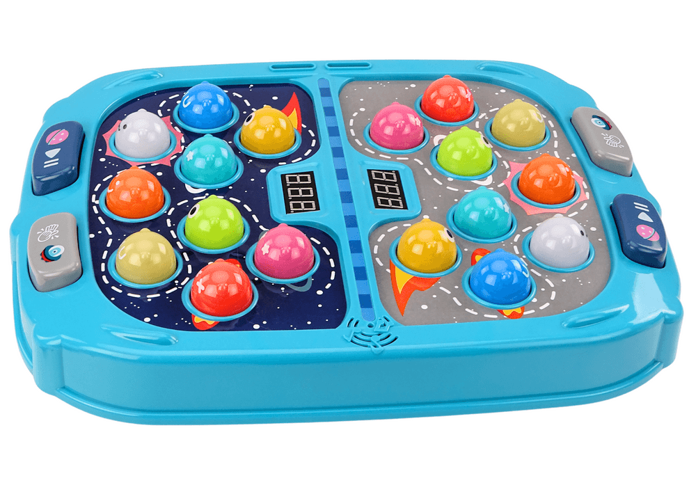 Igra Vikenja v luknjo LEAN TOYS - Vesolje, 9 nivojev, lučke, zvoki 3