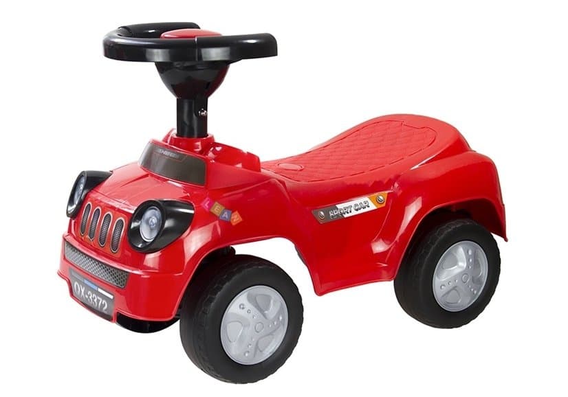 Jeździk LEAN CARS SPORT, Rdeč s pisanim kljunom 2