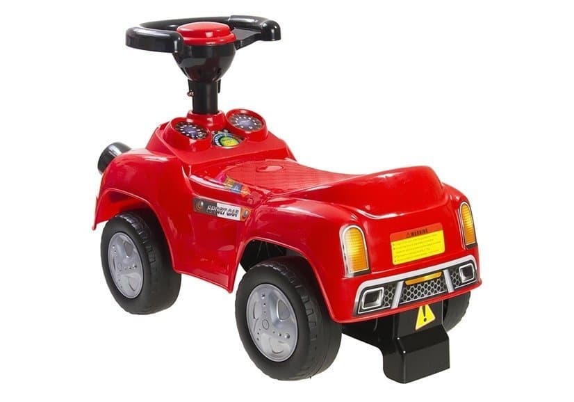 Jeździk LEAN CARS SPORT, Rdeč s pisanim kljunom 3
