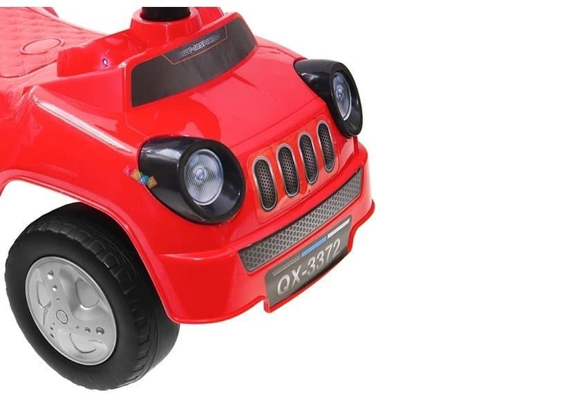 Jeździk LEAN CARS SPORT, Rdeč s pisanim kljunom 5