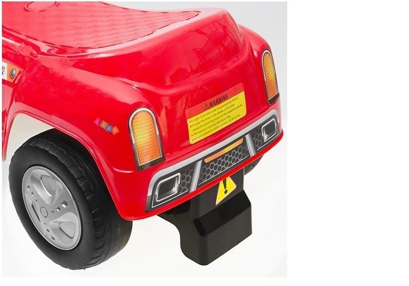 Jeździk LEAN CARS SPORT, Rdeč s pisanim kljunom 6