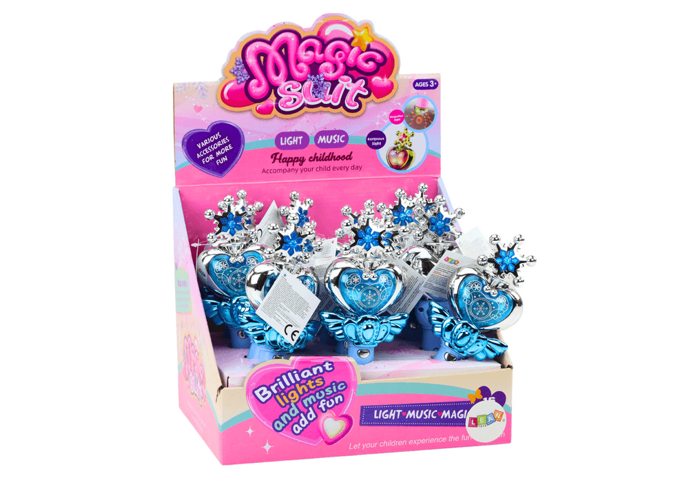 Čarobna paličica LEAN TOYS - modra, lučke in zvoki 3