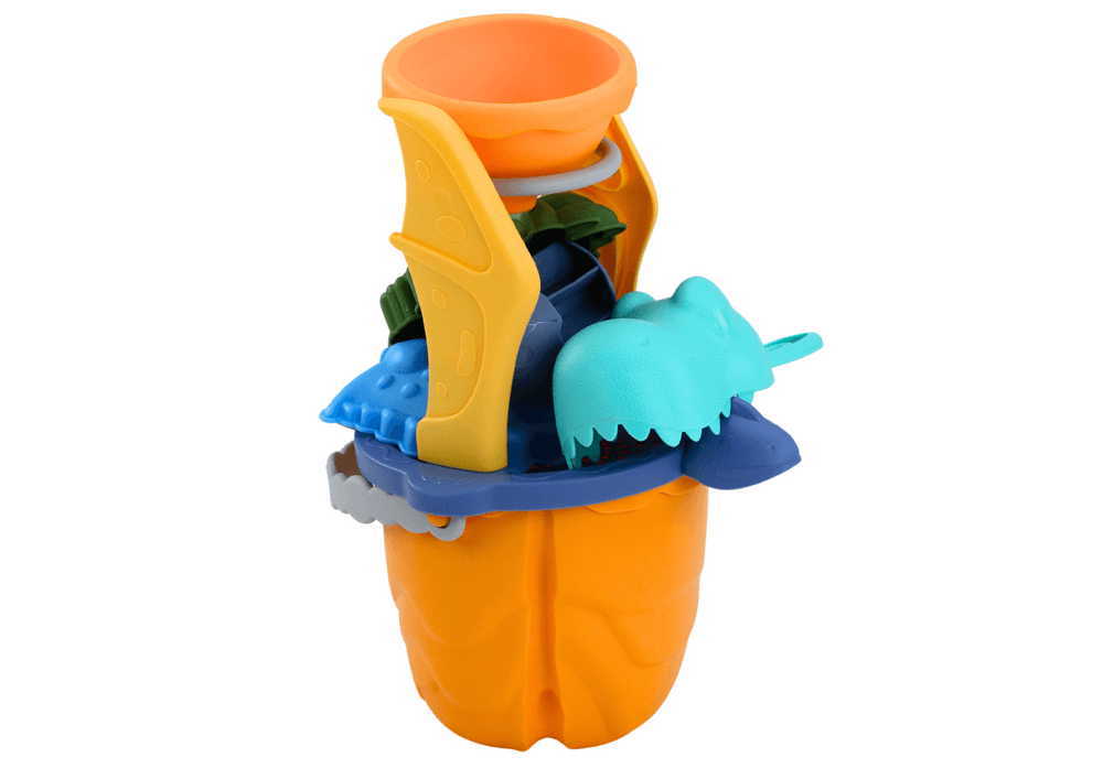 LEAN TOYS Set za pesek Dinozavri, 7 kosov 4