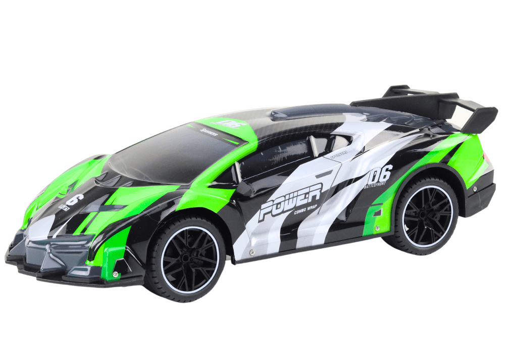 LEAN TOYS RC Avto Šport 1:10 s lučmi, zelena 2