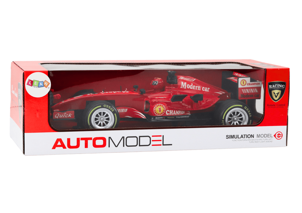 RC dirkalnik LEAN TOYS 1:12, rdeč, luči, zvoki 5