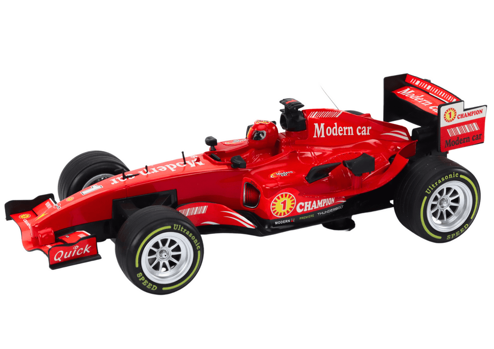 RC dirkalnik LEAN TOYS 1:12, rdeč, luči, zvoki 2