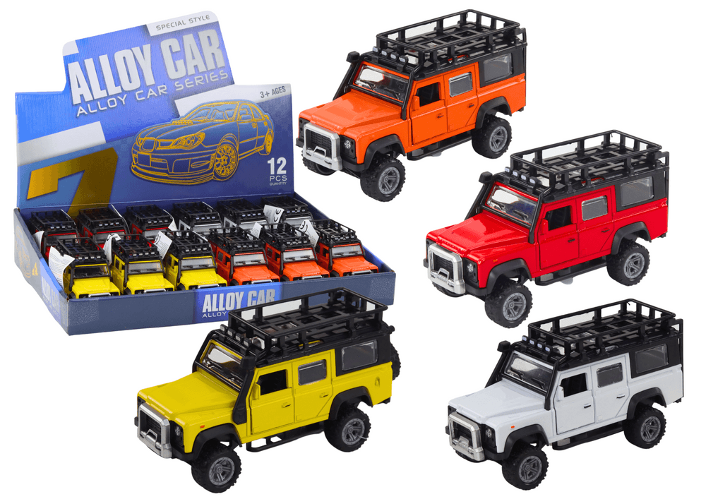 LEAN TOYS Terensko vozilo 1:32 s lučmi, zvoki in odpirajočimi vrati