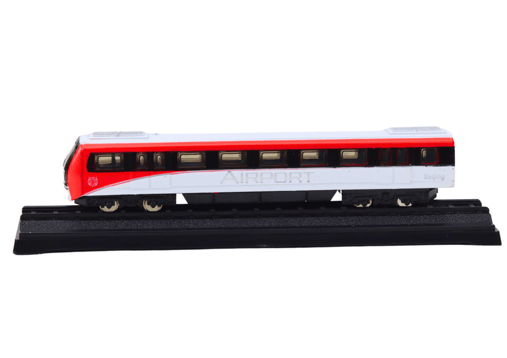 LEAN TOYS Kolekcionarski model vlaka 1:48 (rdeče-bel) 2