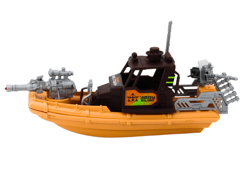 Vojaški komplet LEAN TOYS: Bojna ladja, žold. 2