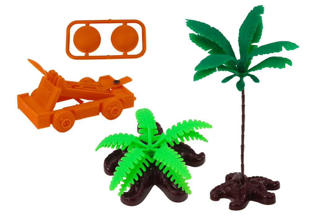 Rimski brod LEAN TOYS, svetla, zvoki, katapulta, palme 4