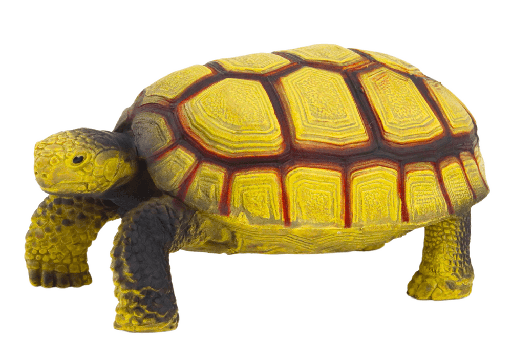 Figurica želva LEAN TOYS, bež-rjava 2