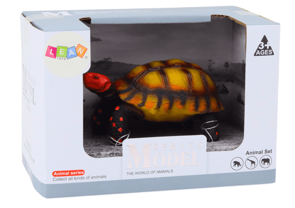 Figurica želva LEAN TOYS, rjava-črna 3