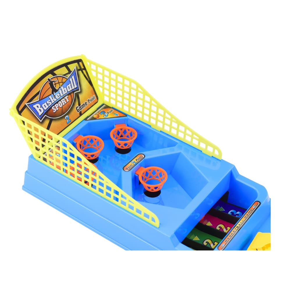 LEAN TOYS Mini košarka z izmetovalcem žogic 5