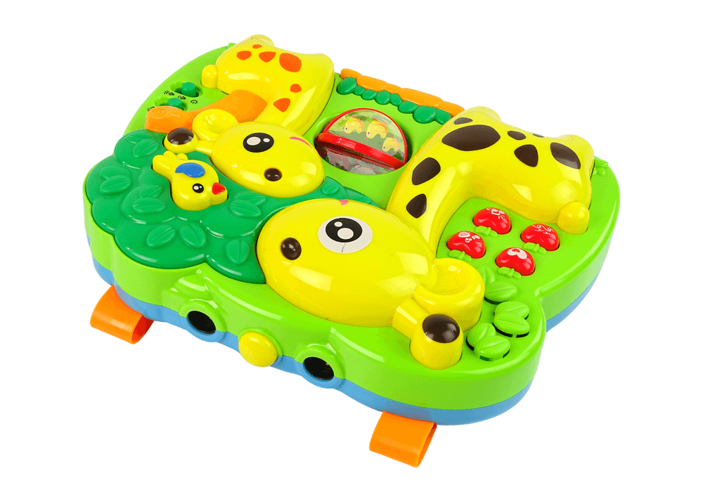LEAN TOYS Projektor mobitel za posteljico - Žirafa 2