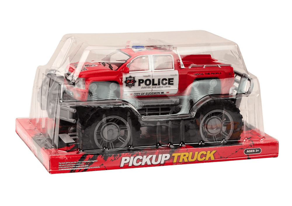 Policijski terenski pickup, rdeč 3