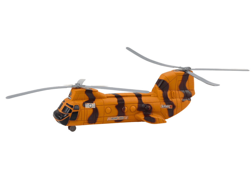 Vojaški set LEAN TOYS: tenk, helikopter, padalec, zvoki 3