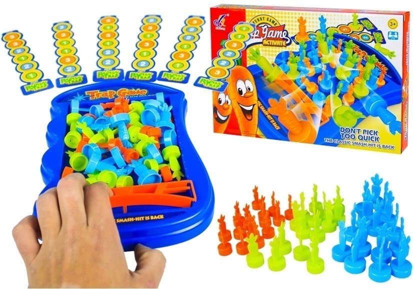 LEAN TOYS Igra spretnosti "Bežeče korenje"