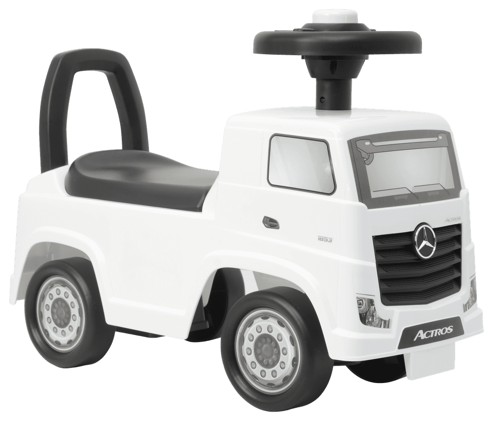 Otroški poganjalec LEAN CARS Mercedes Actros 3316TA, bel