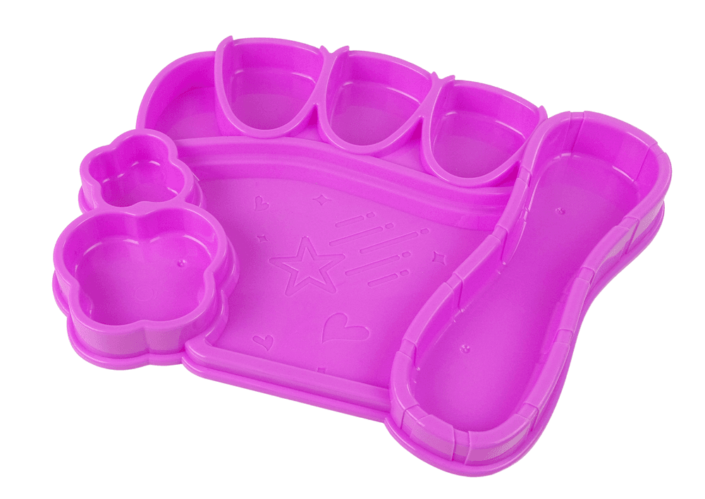 Kreda za lase LEAN TOYS, komplet za barvanje, s peglalcem 3