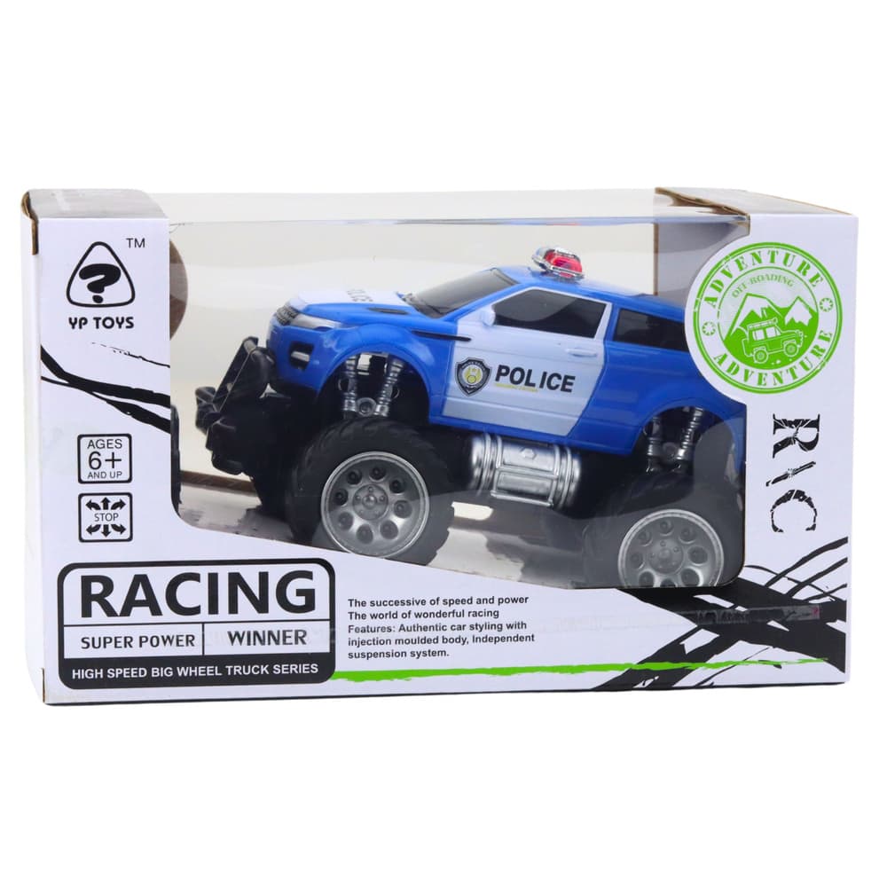 LEAN TOYS Policijsko terensko RC vozilo 1:24 7