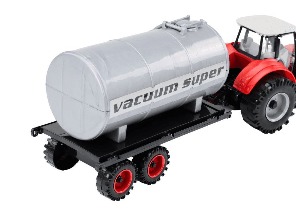 Traktor Rolniczy LEAN TOYS Koparka z Cysterną, Rdeč 3