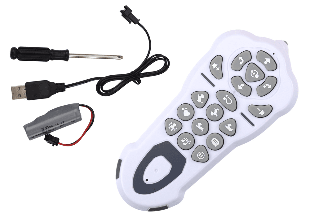 LEAN TOYS interaktivni robot pes, daljinsko voden, pleše, izvršuje ukaze, moder 2