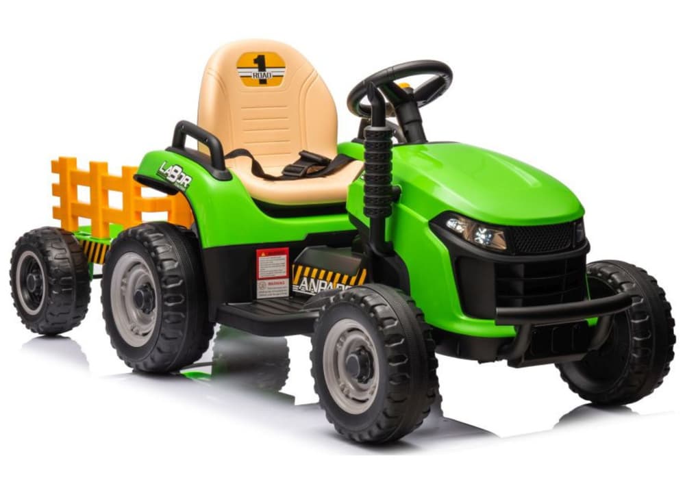 LEAN CARS Traktor na akumulator BBH-030, zelen