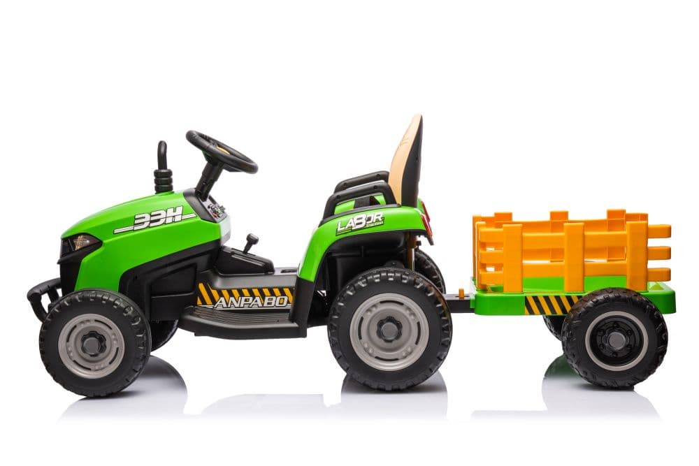 LEAN CARS Traktor na akumulator BBH-030, zelen 3