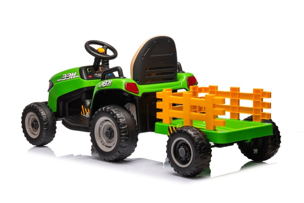 LEAN CARS Traktor na akumulator BBH-030, zelen 4