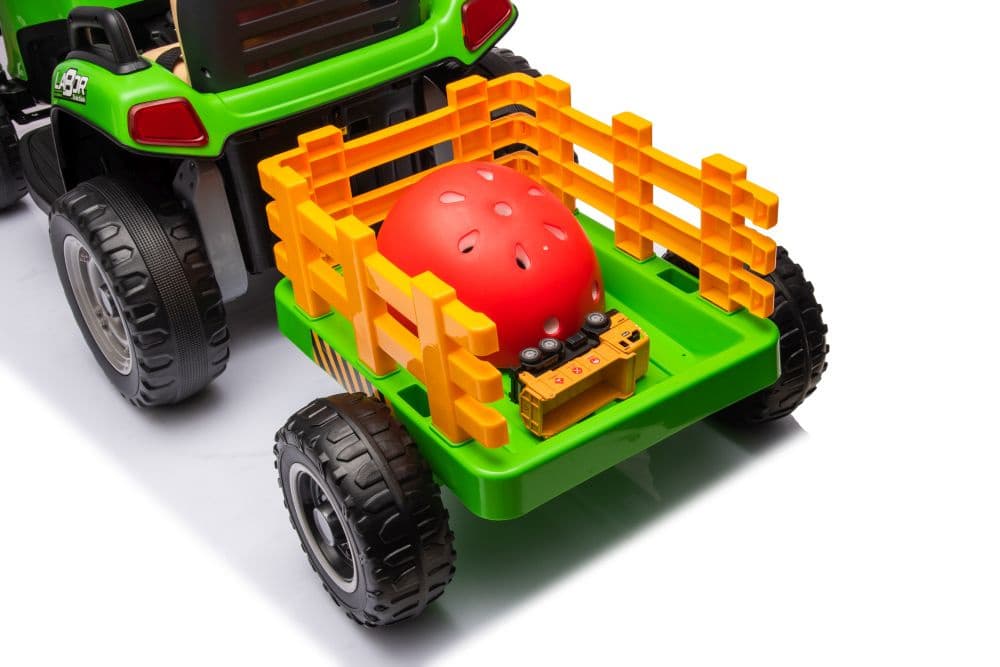 LEAN CARS Traktor na akumulator BBH-030, zelen 7