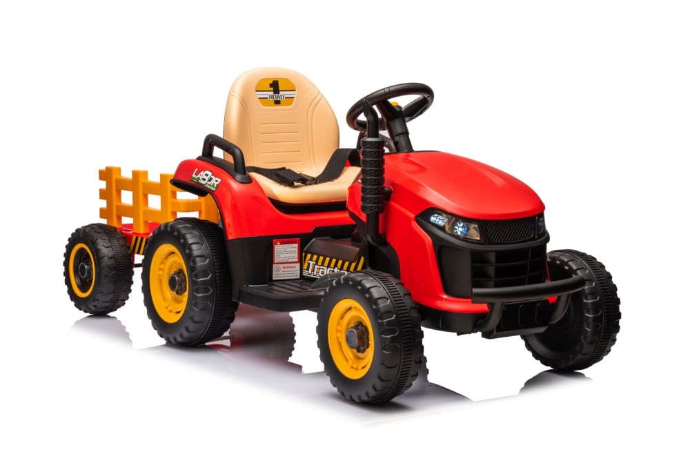 Traktor na akumulator LEAN CARS BBH-030, Rdeči 2