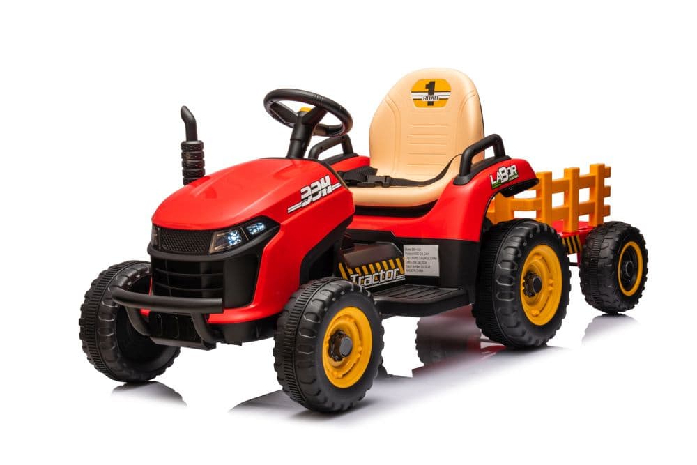 Traktor na akumulator LEAN CARS BBH-030, Rdeči 5