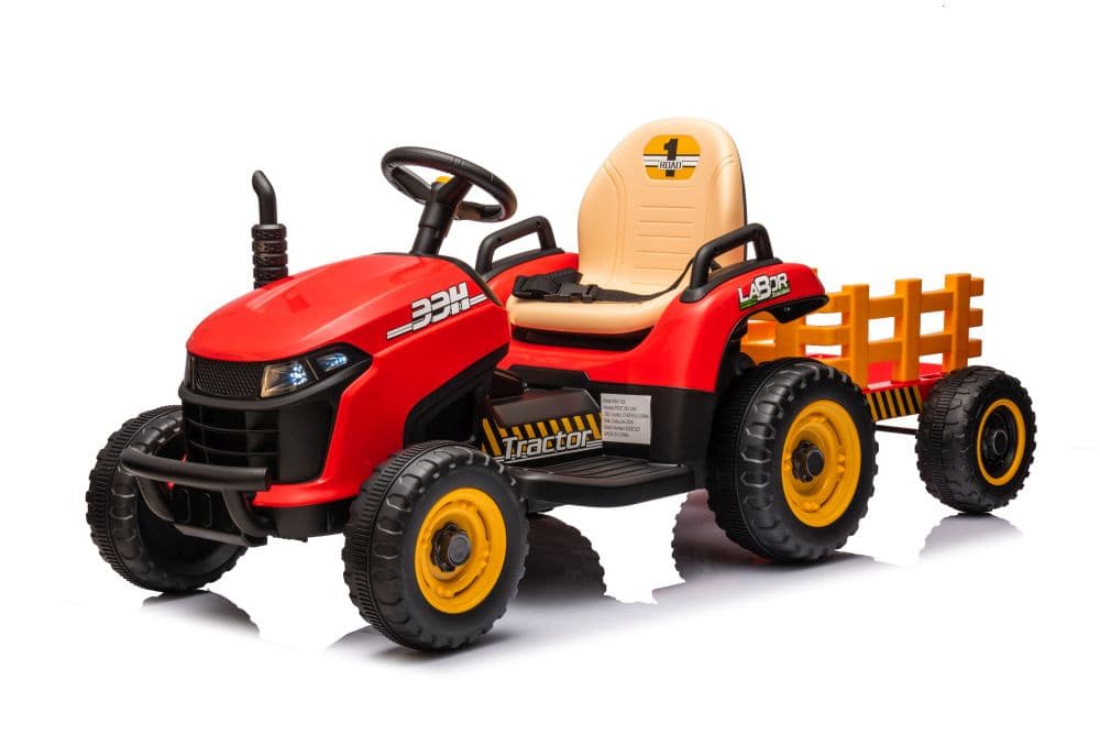 Traktor na akumulator LEAN CARS BBH-030, Rdeči 6