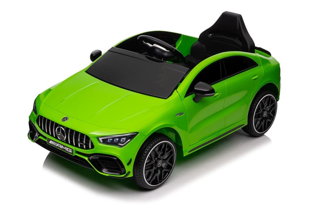 Avto na akumulator Mercedes CLA 45s AMG 4x4, Zeleni 3