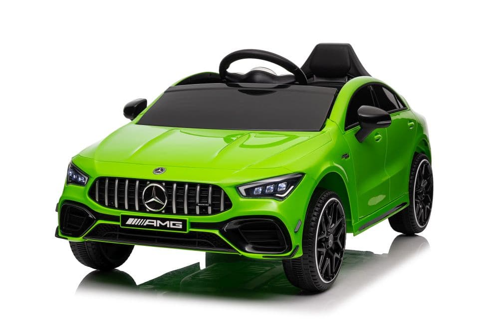 Avto na akumulator Mercedes CLA 45s AMG 4x4, Zeleni 2