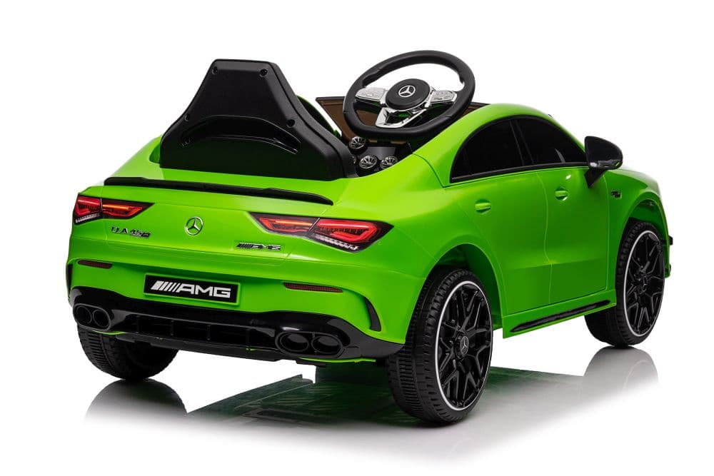 Avto na akumulator Mercedes CLA 45s AMG 4x4, Zeleni 6
