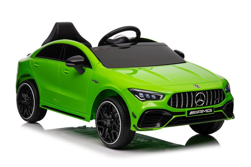 Avto na akumulator Mercedes CLA 45s AMG 4x4, Zeleni 8