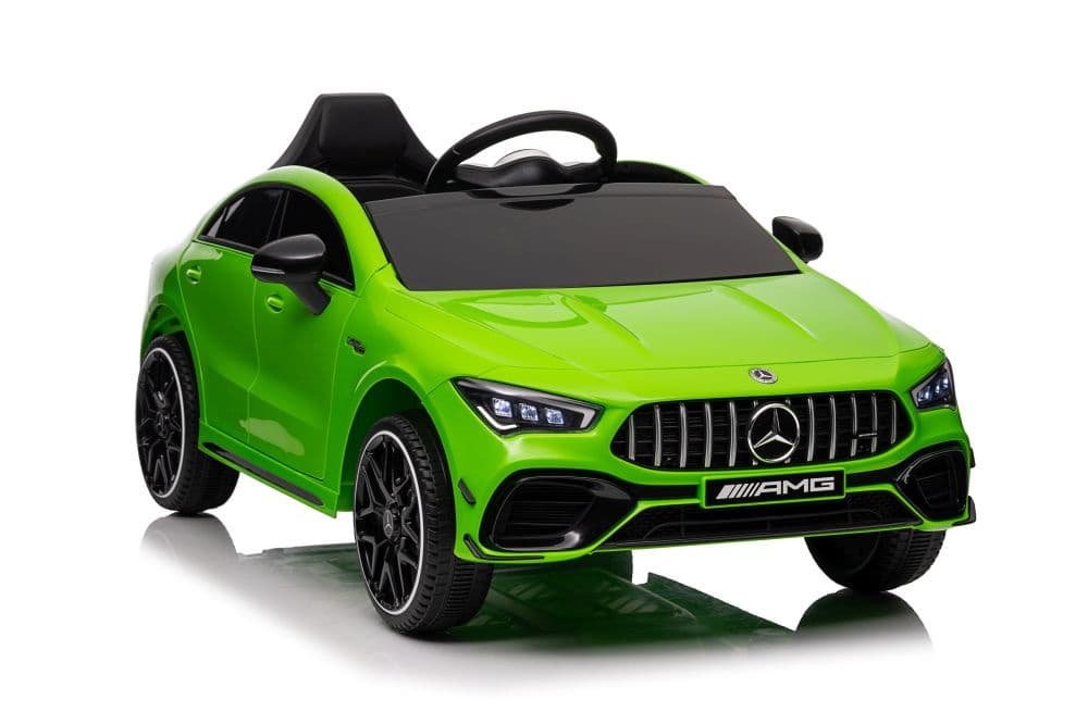 Avto na akumulator Mercedes CLA 45s AMG 4x4, Zeleni